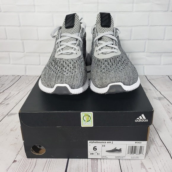 adidas Other - Kids Unisex Alphabounce EM Running Shoes Size 6